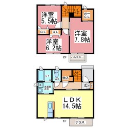 ファミール藤の物件間取画像